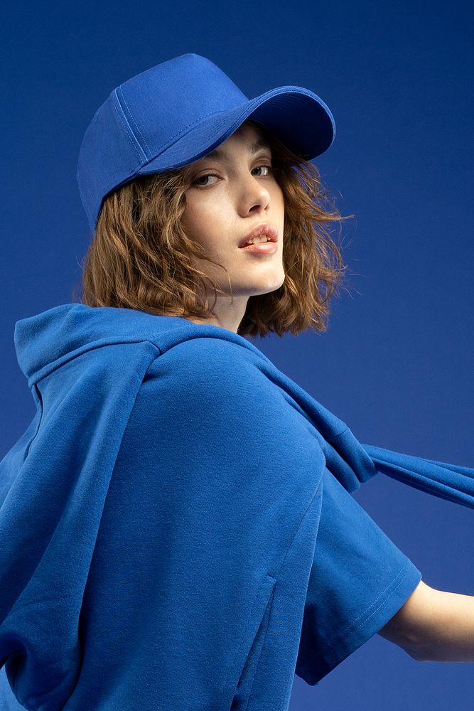 Бейсболка C1, синяя / Миниатюра WWW (1000)