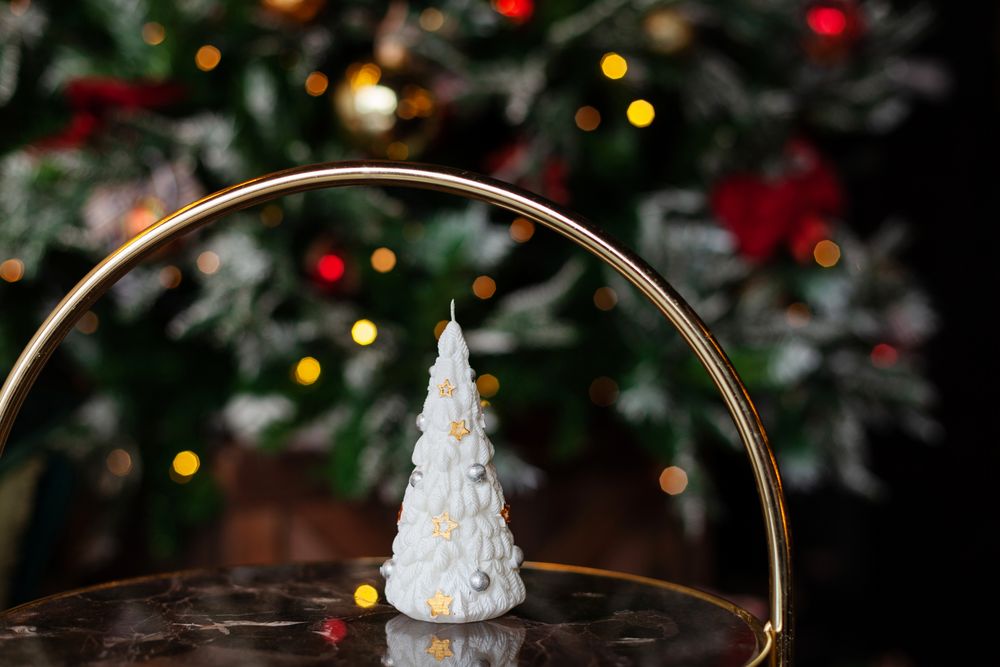 Свеча Christmas Twinkle, елка / Миниатюра WWW (1000)