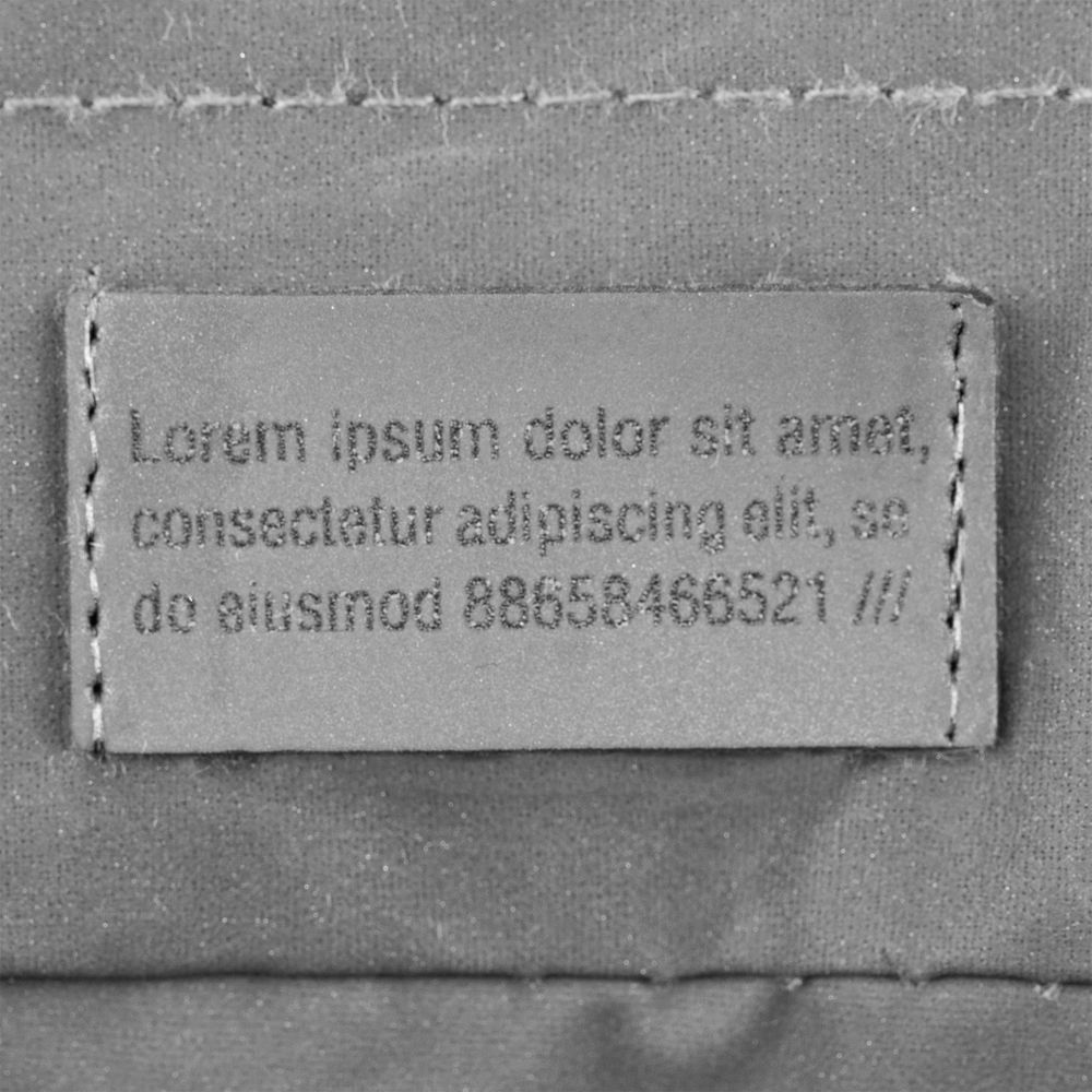 Лейбл светоотражающий Tao, S, серый / Миниатюра WWW (1000)