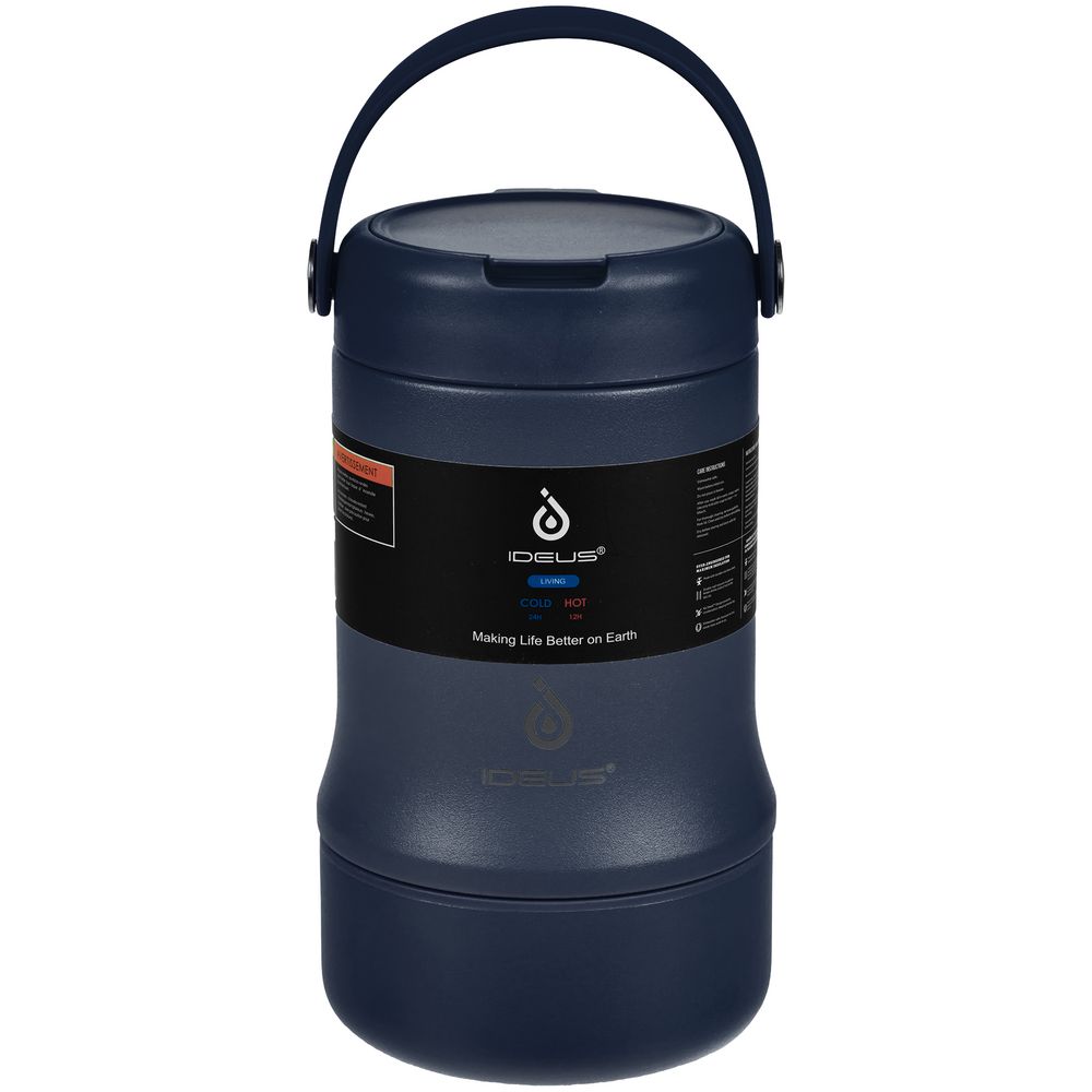 Термос для еды Tabenodo, темно-синий / Миниатюра WWW (1000)