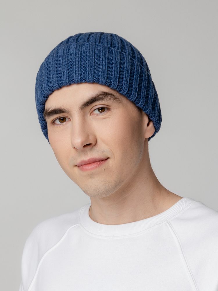 Шапка Uni, синяя / Миниатюра WWW (1000)