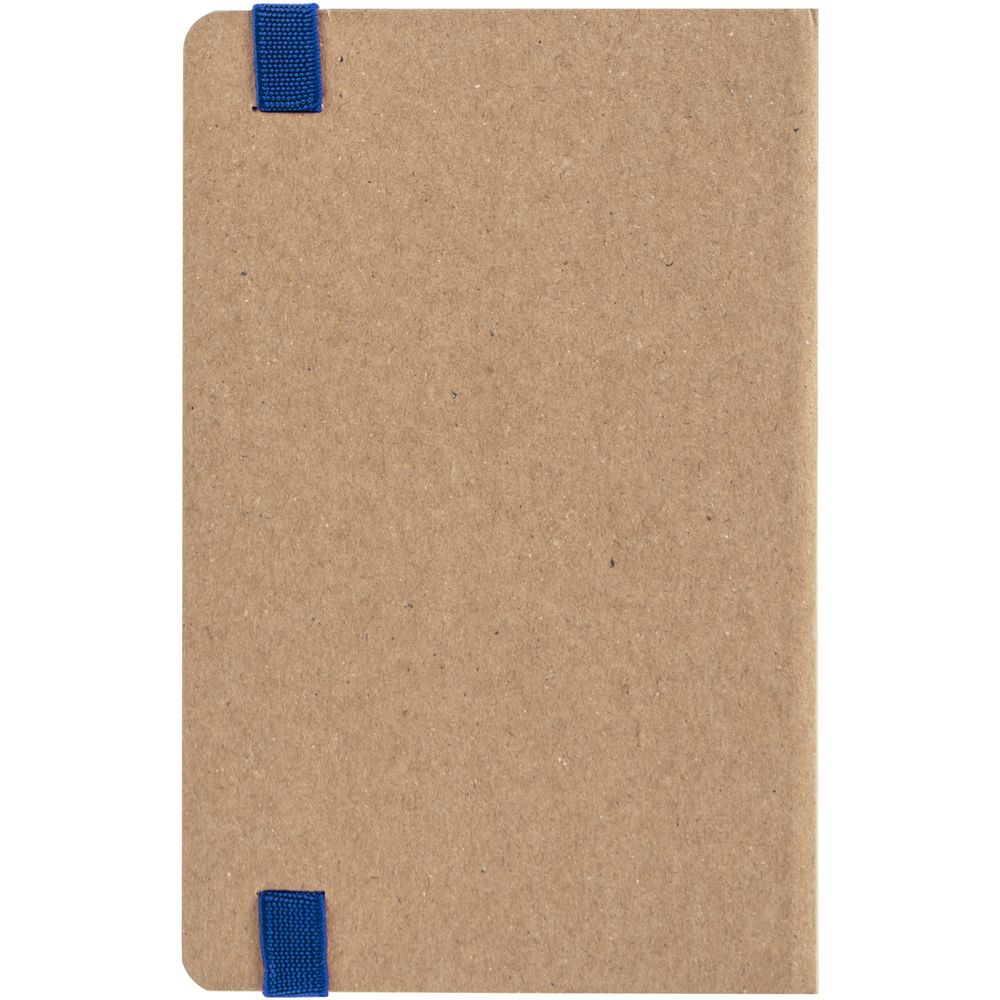 Ежедневник Eco Write Mini, недатированный, с синей резинкой / Миниатюра WWW (1000)