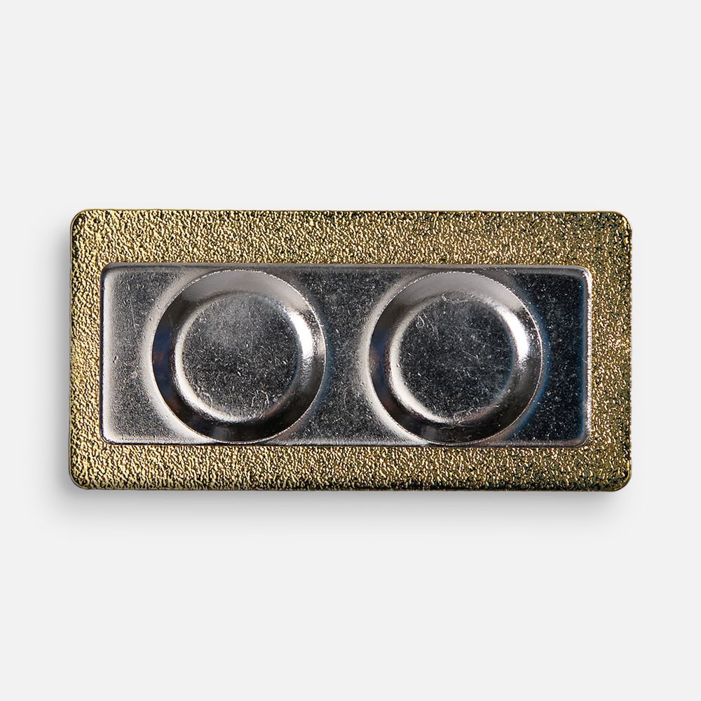 Значок Magnet Matto, золотистый глянцевый / Миниатюра WWW (1000)