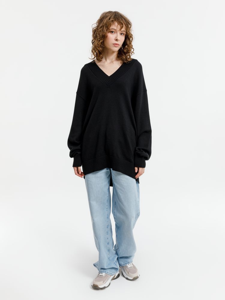 Джемпер Siluetti Stillan, черный / Миниатюра WWW (1000)