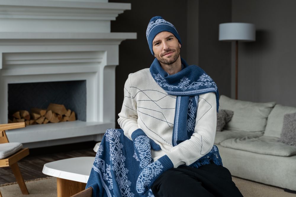 Набор Onego, синий (джинс) / Миниатюра WWW (1000)