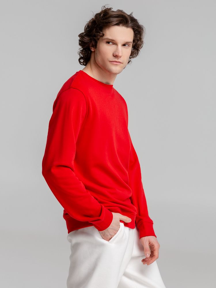 Свитшот унисекс BNC Organic, красный / Миниатюра WWW (1000)