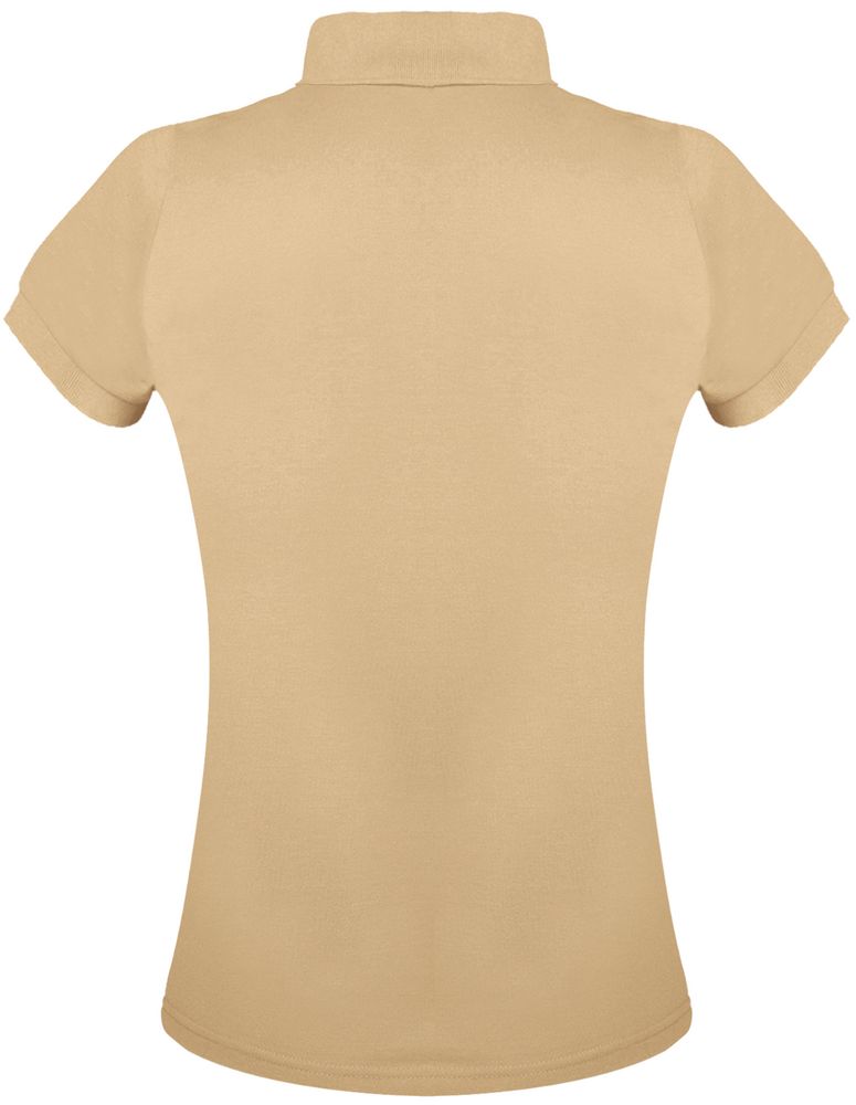 Рубашка поло женская Prime Women 200 бежевая / Миниатюра WWW (1000)