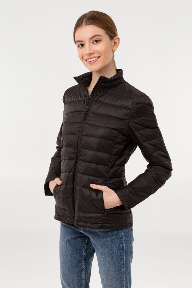 Куртка женская Wilson Women, черная / Миниатюра WWW (1000)