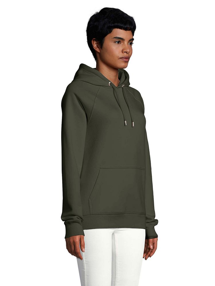 Толстовка унисекс Stellar, хаки / Миниатюра WWW (1000)