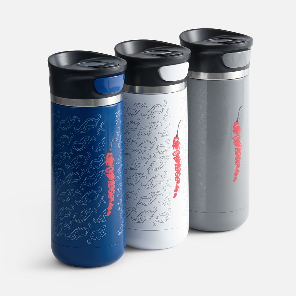 Термостакан Kilkee, серый / Миниатюра WWW (1000)