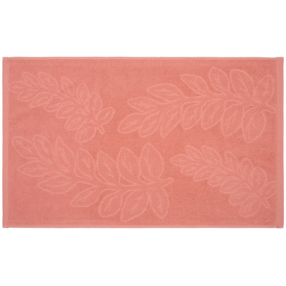 Полотенце махровое «Флора», большое, оранжевый (персиковое эхо) / Миниатюра WWW (1000)