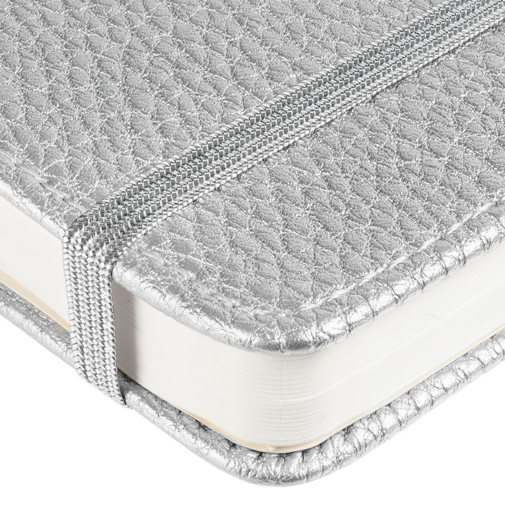 Ежедневник Copelle, недатированный, серебристый / Миниатюра WWW (1000)