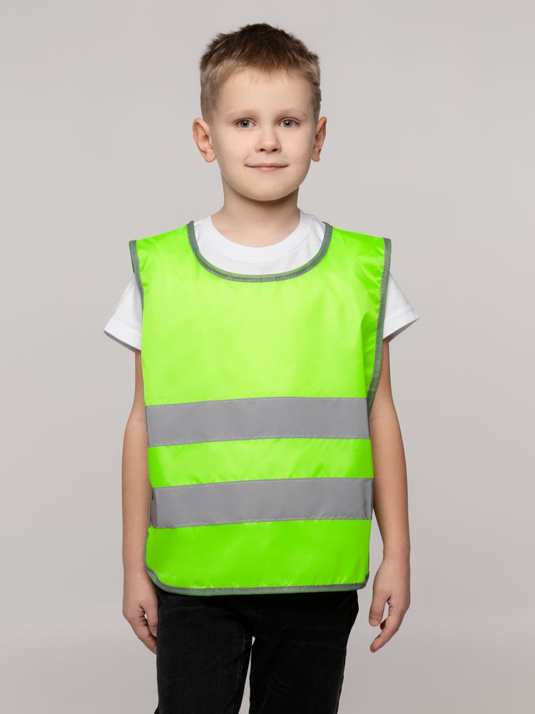 Жилет светоотражающий детский Spotlight, желтый неон / Миниатюра WWW (1000)