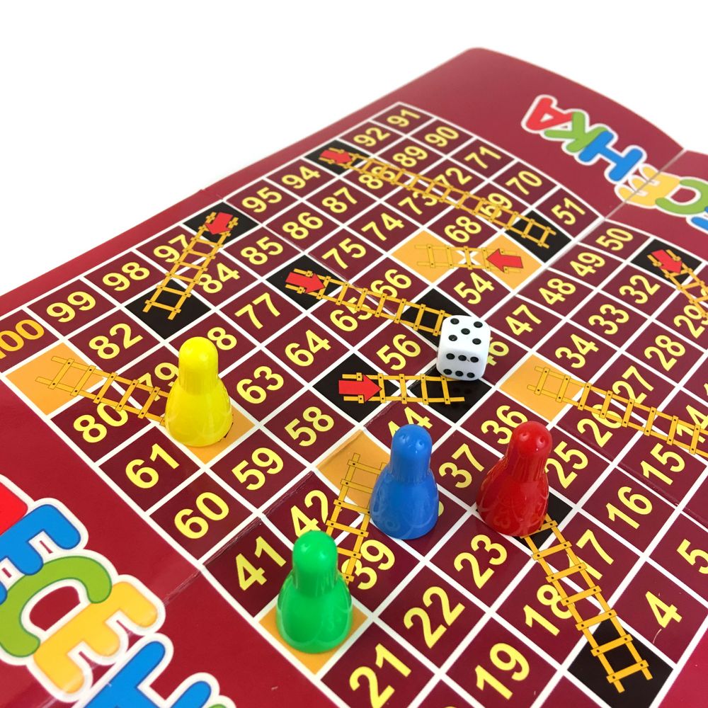 Настольная игра «Мои первые игры. Лесенка» / Миниатюра WWW (1000)