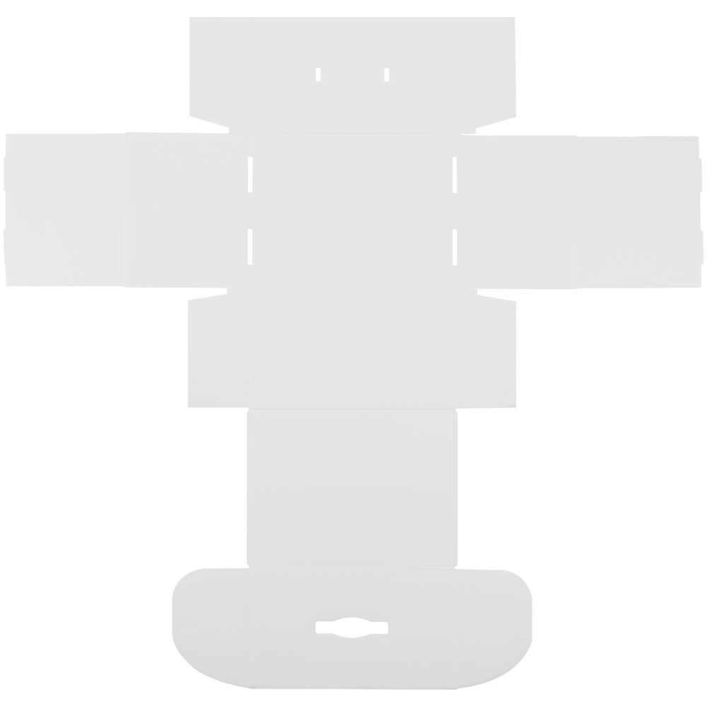 Коробка Matter High Light, белая с белой ручкой / Миниатюра WWW (1000)