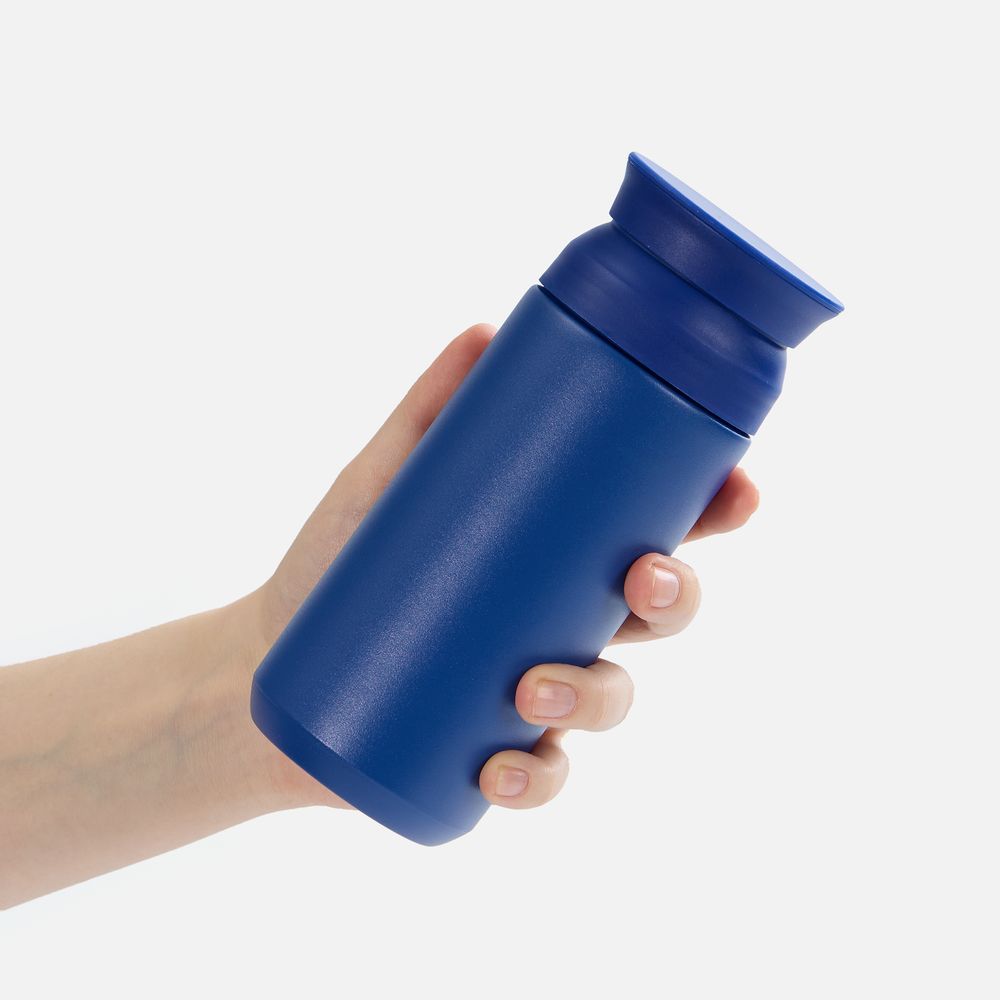 Термостакан Bau с ситечком, синий / Миниатюра WWW (1000)