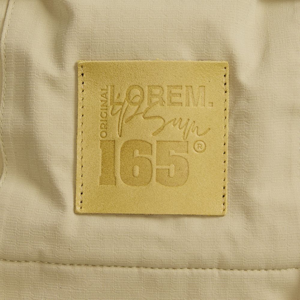 Куртка-парка унисекс Sfera, бежевая / Миниатюра нанесения (1000)