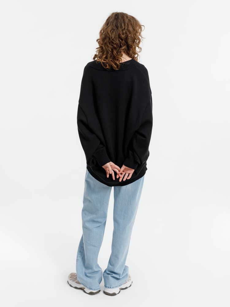 Джемпер Siluetti Stillan, черный / Миниатюра WWW (1000)