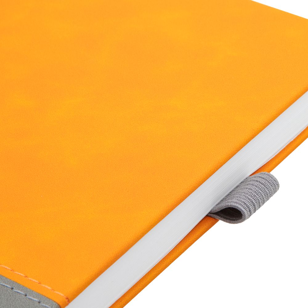 Ежедневник Horizon, недатированный, серый с оранжевым / Миниатюра WWW (1000)