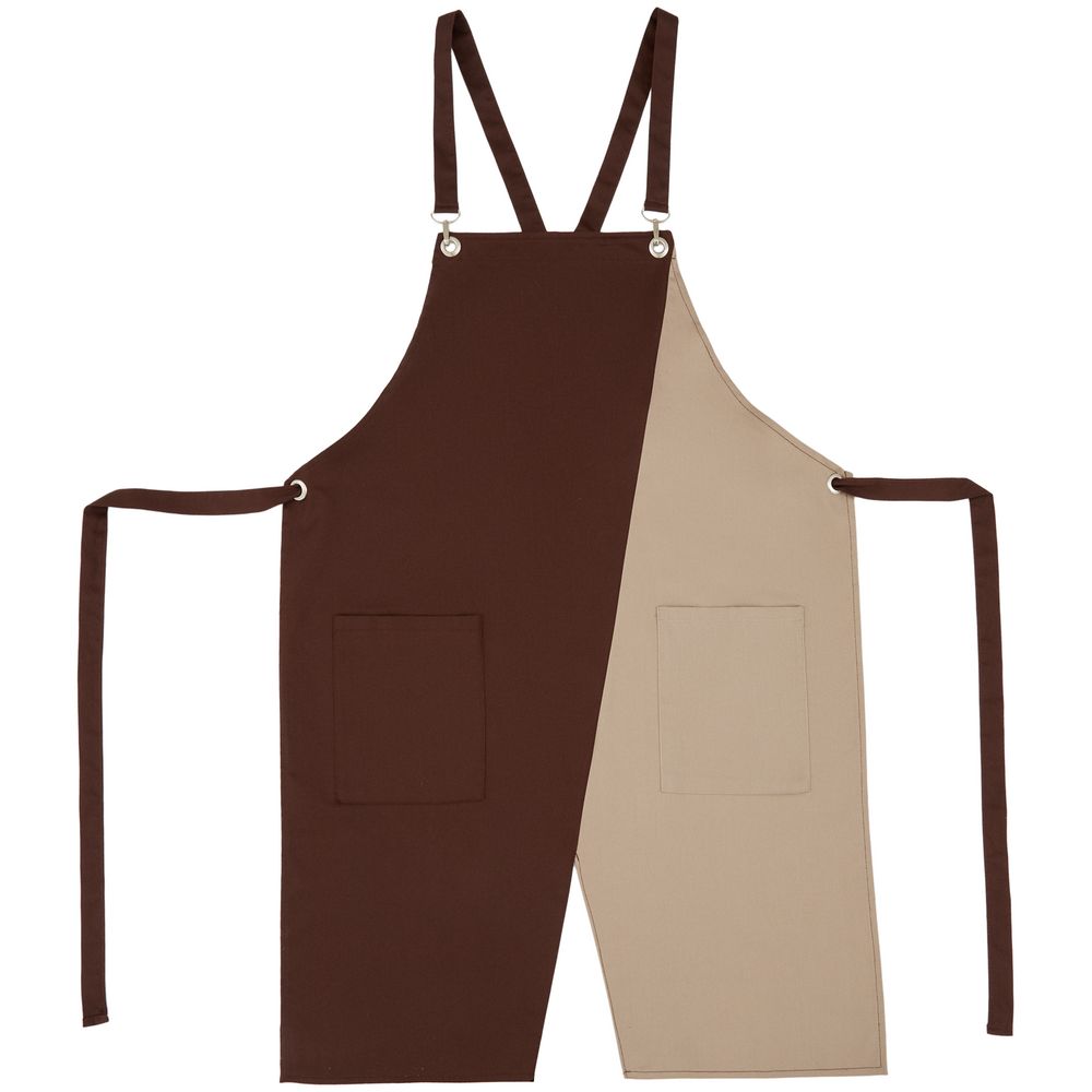 Фартук Picante, коричневый с бежевым / Миниатюра WWW (1000)