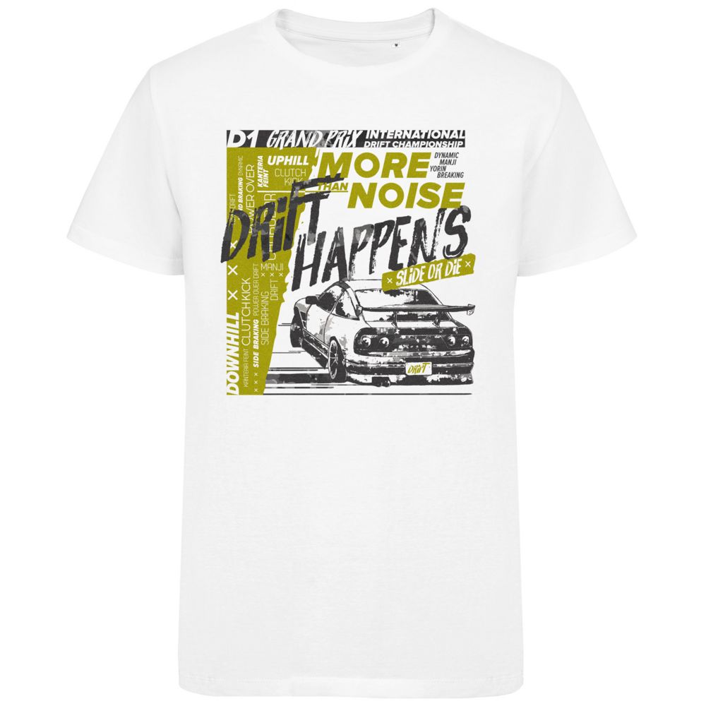 Футболка Drift, белая / Миниатюра WWW (1000)