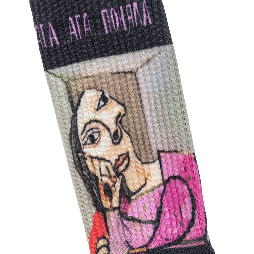 Носки «Ага... Ага... Поняла» / Миниатюра WWW (1000)