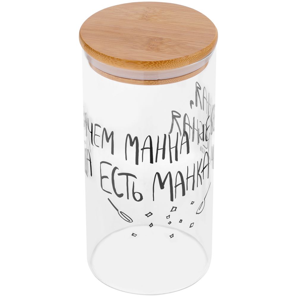 Емкость для хранения «Крупы. Манка», большая / Миниатюра WWW (1000)