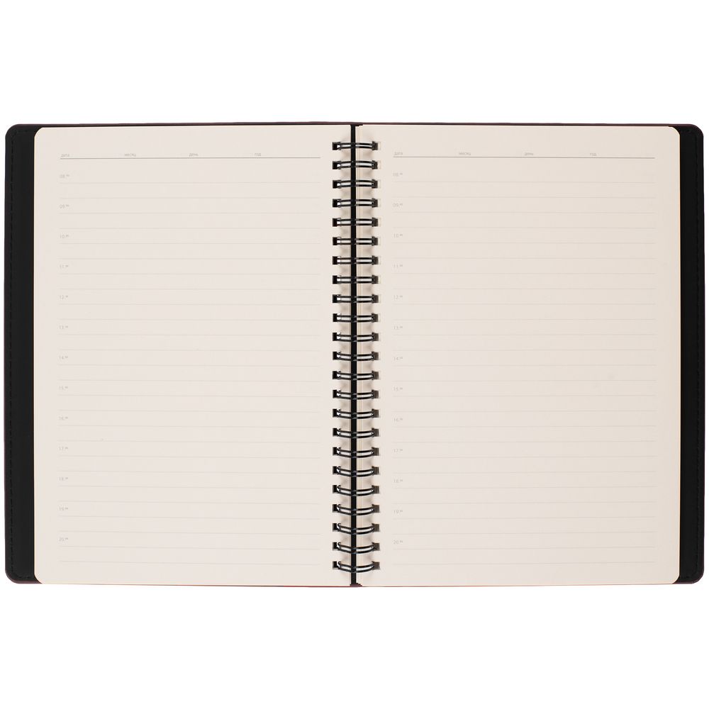 Ежедневник Spring Urban, недатированный, бордовый / Миниатюра WWW (1000)