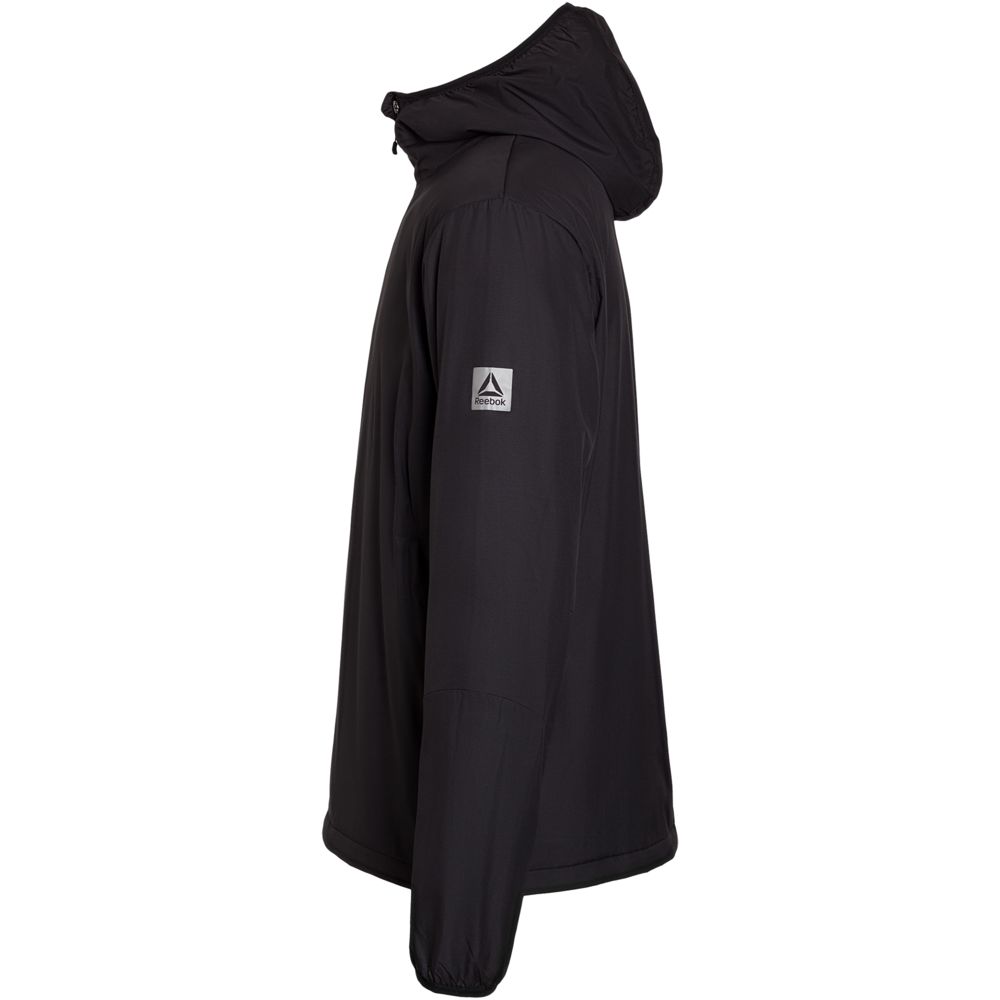 Куртка мужская Outdoor с флисовой подкладкой, черная / Миниатюра WWW (1000)