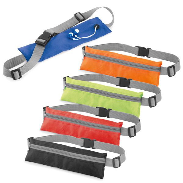 Спортивная поясная сумка On the Run, синяя / Миниатюра WWW (1000)