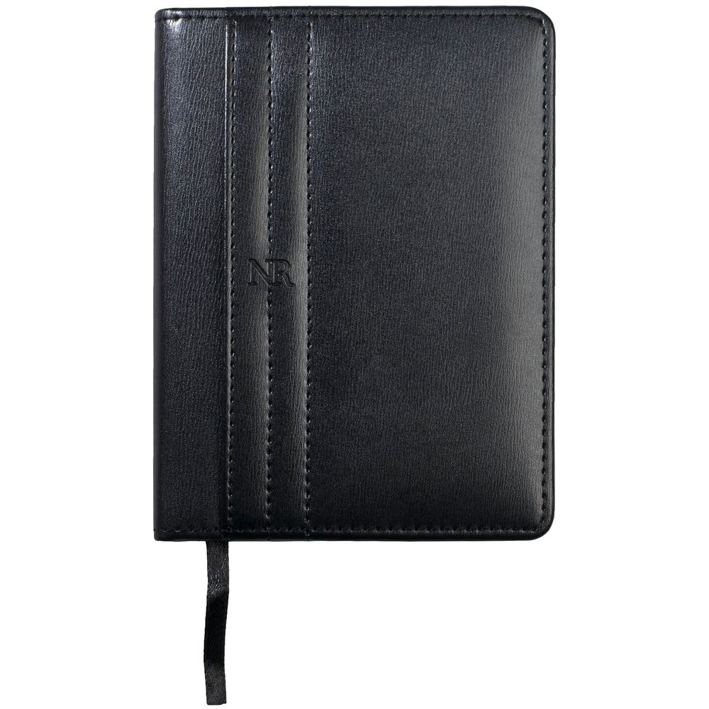 Набор Club: блокнот А6 и ручка, черный / Миниатюра WWW (1000)