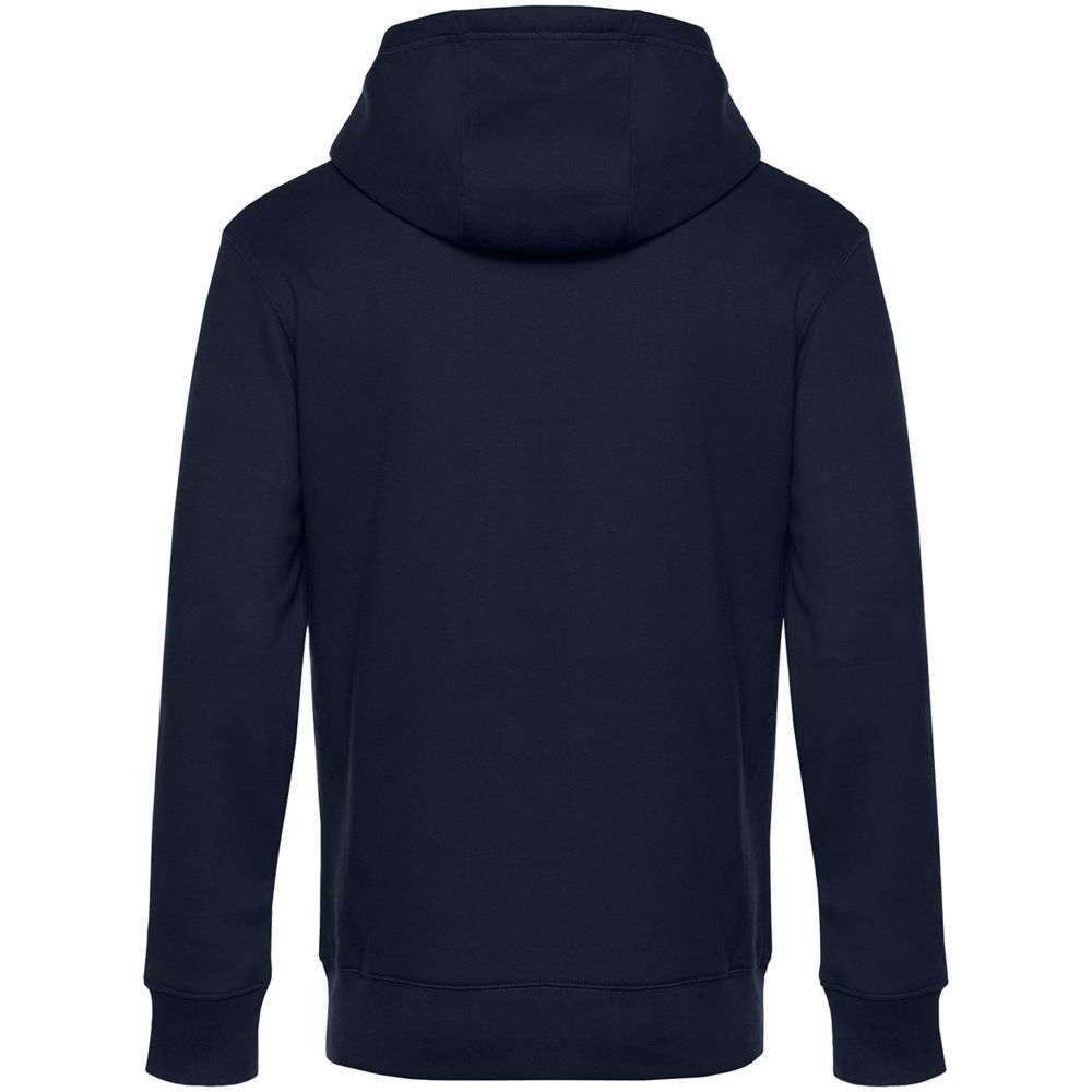 Толстовка с капюшоном унисекс King, темно-синяя / Миниатюра WWW (1000)