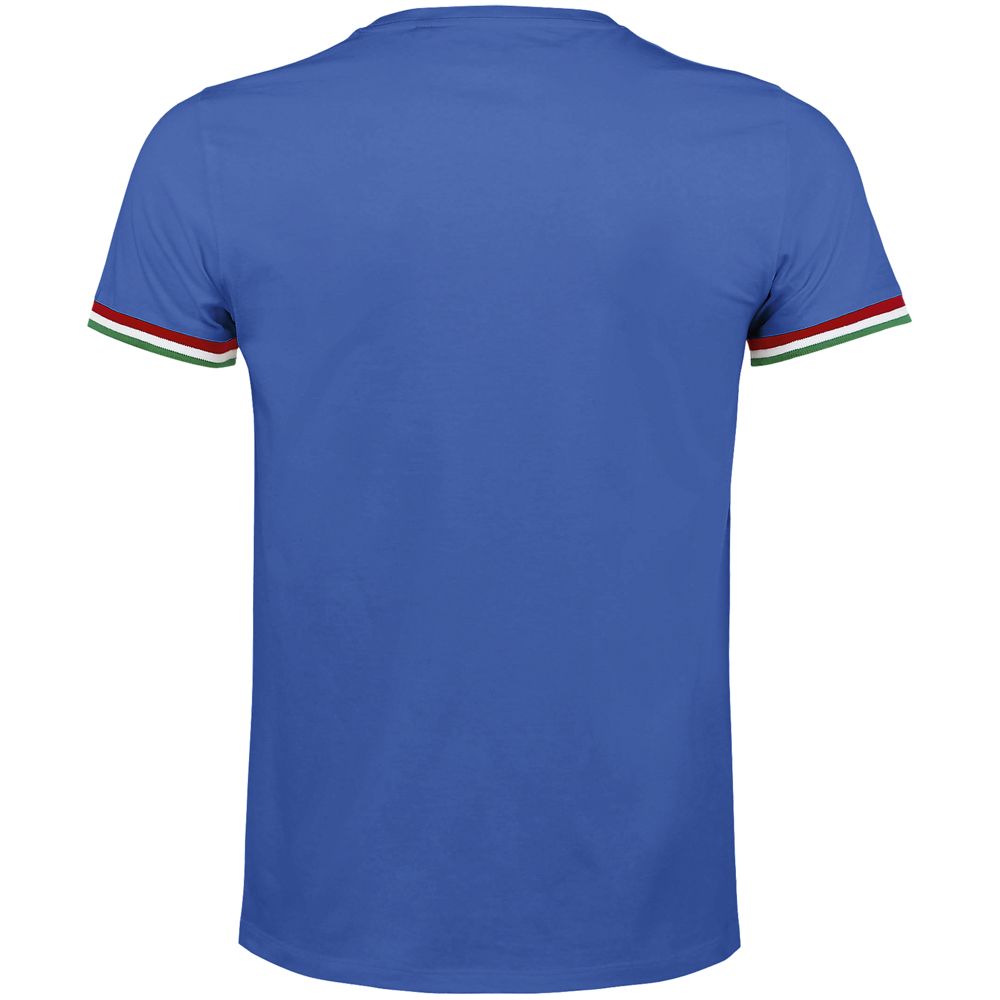 Футболка мужская Rainbow Men, ярко-синяя с ярко-зеленым / Миниатюра WWW (1000)