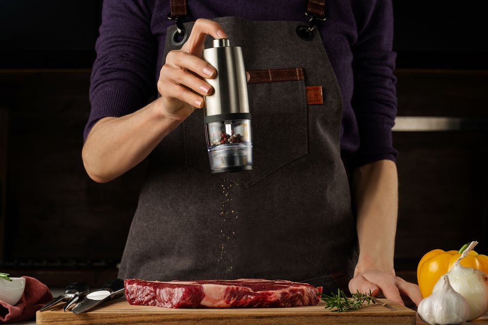 Электрическая мельница для специй Mill of Steel, малая / Миниатюра WWW (1000)