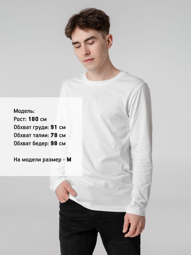 Футболка с длинным рукавом Lehta, белая / Миниатюра WWW (1000)