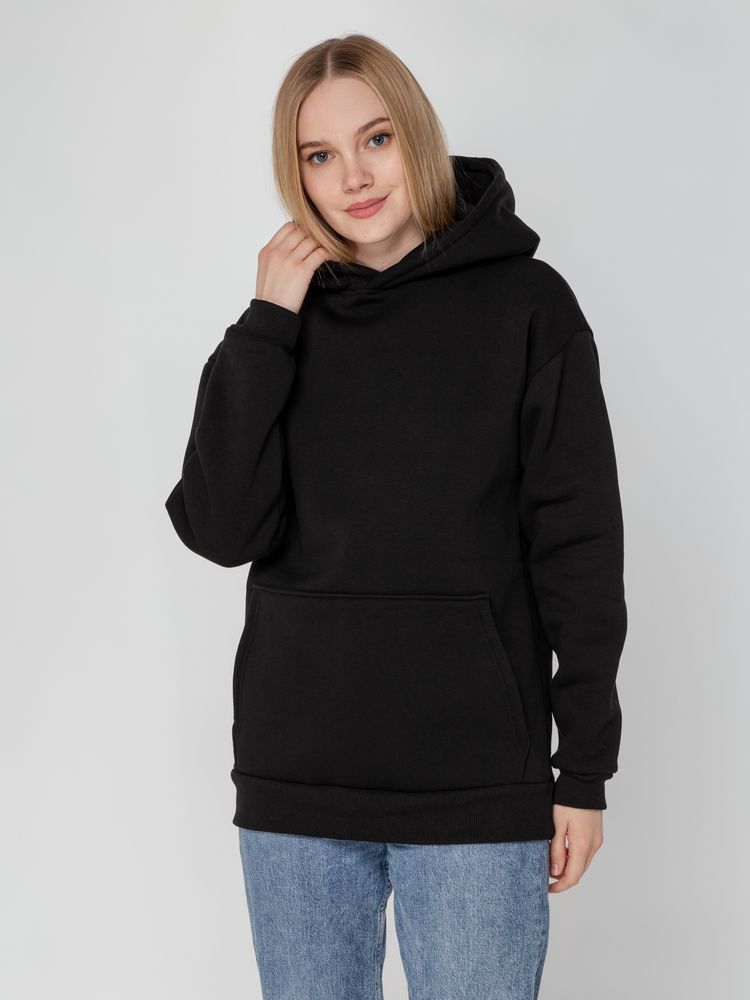 Худи унисекс Full Swing, черное / Миниатюра WWW (1000)