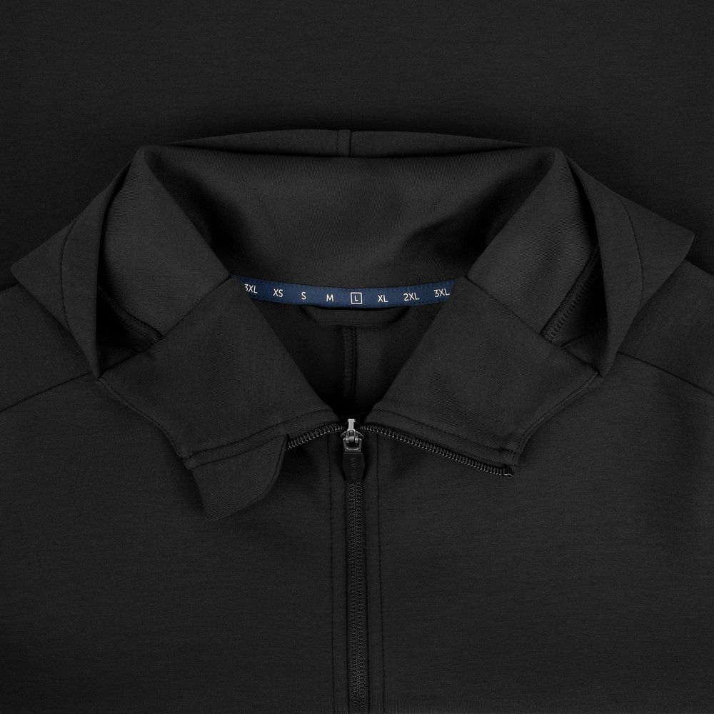 Куртка с капюшоном унисекс Begi, черная / Миниатюра WWW (1000)