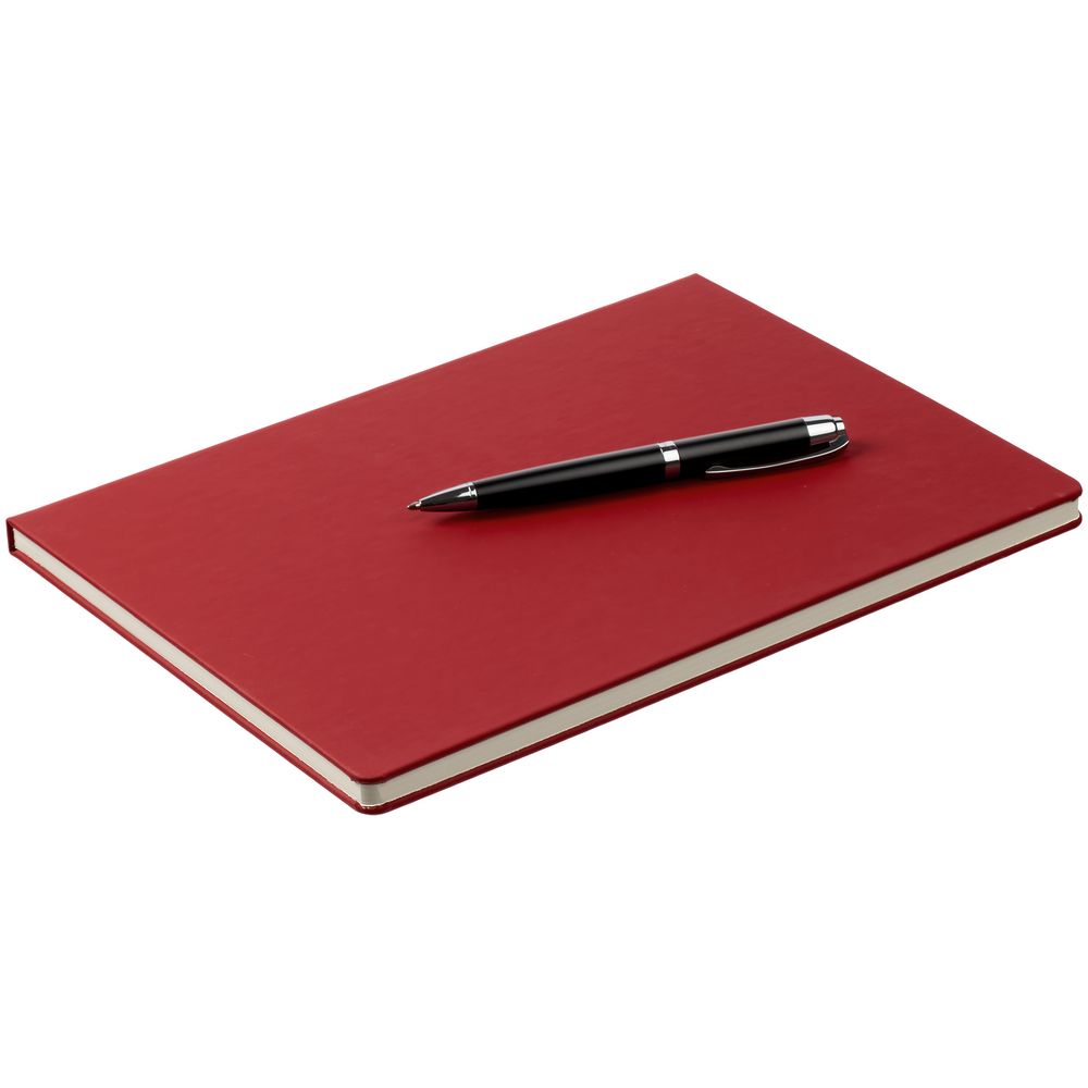 Еженедельник Shall Maxi, недатированный, красный / Миниатюра WWW (1000)