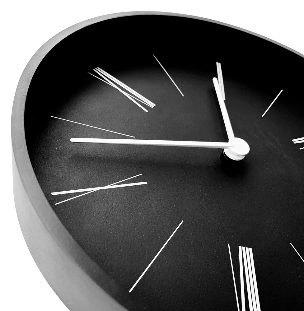 Часы настенные Boston, черные / Миниатюра WWW (1000)
