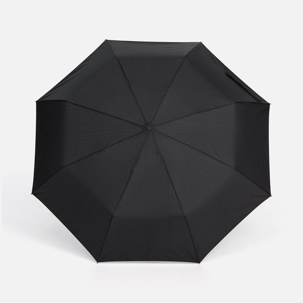 Зонт складной Fiber, черный / Миниатюра WWW (1000)