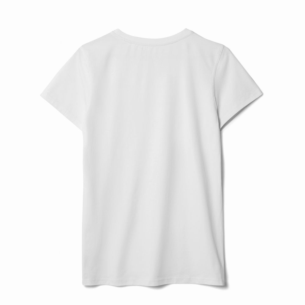 Футболка женская T-bolka Stretch Lady, белая / Миниатюра WWW (1000)