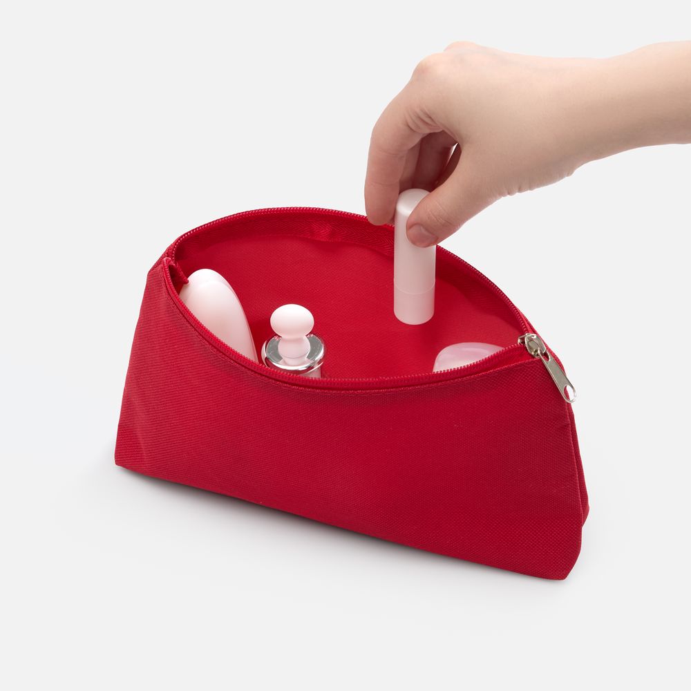 Косметичка Looksi, красная / Миниатюра WWW (1000)