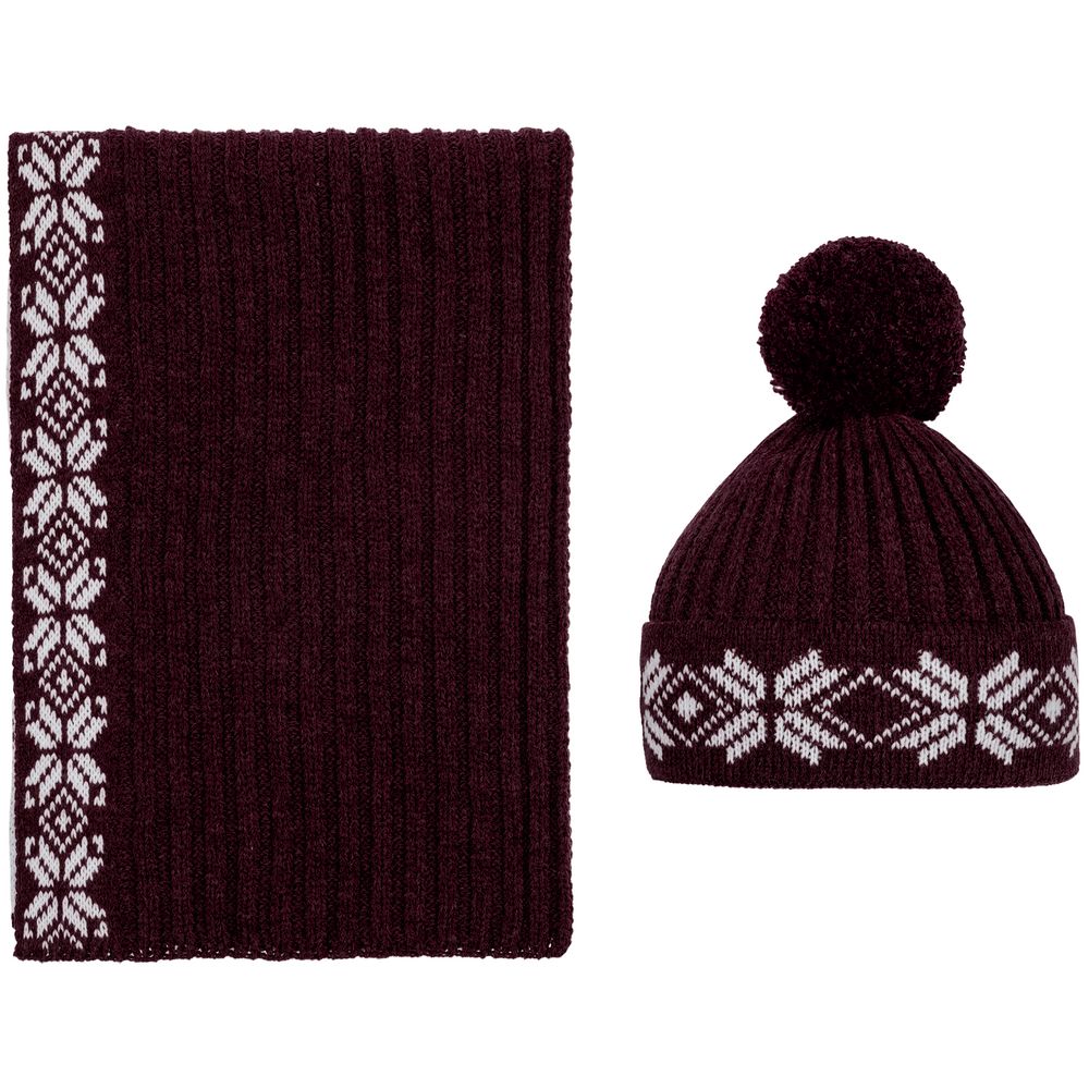 Набор Eira, бордовый / Миниатюра WWW (1000)