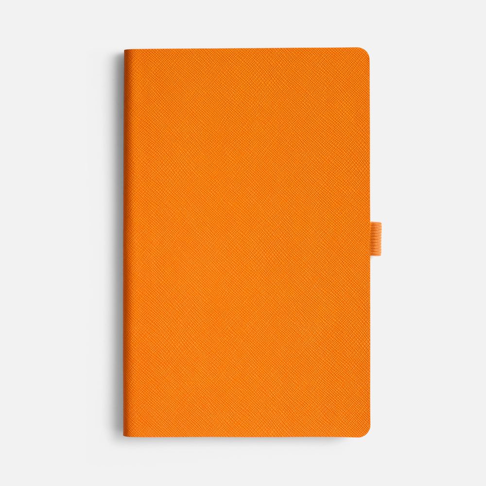 Ежедневник Lungo, недатированный, оранжевый / Миниатюра WWW (1000)