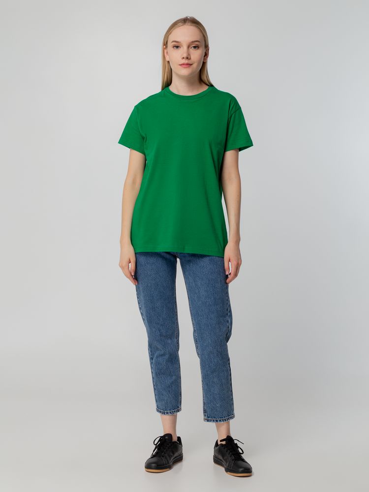 Футболка унисекс T-bolka 140, темно-зеленая / Миниатюра WWW (1000)