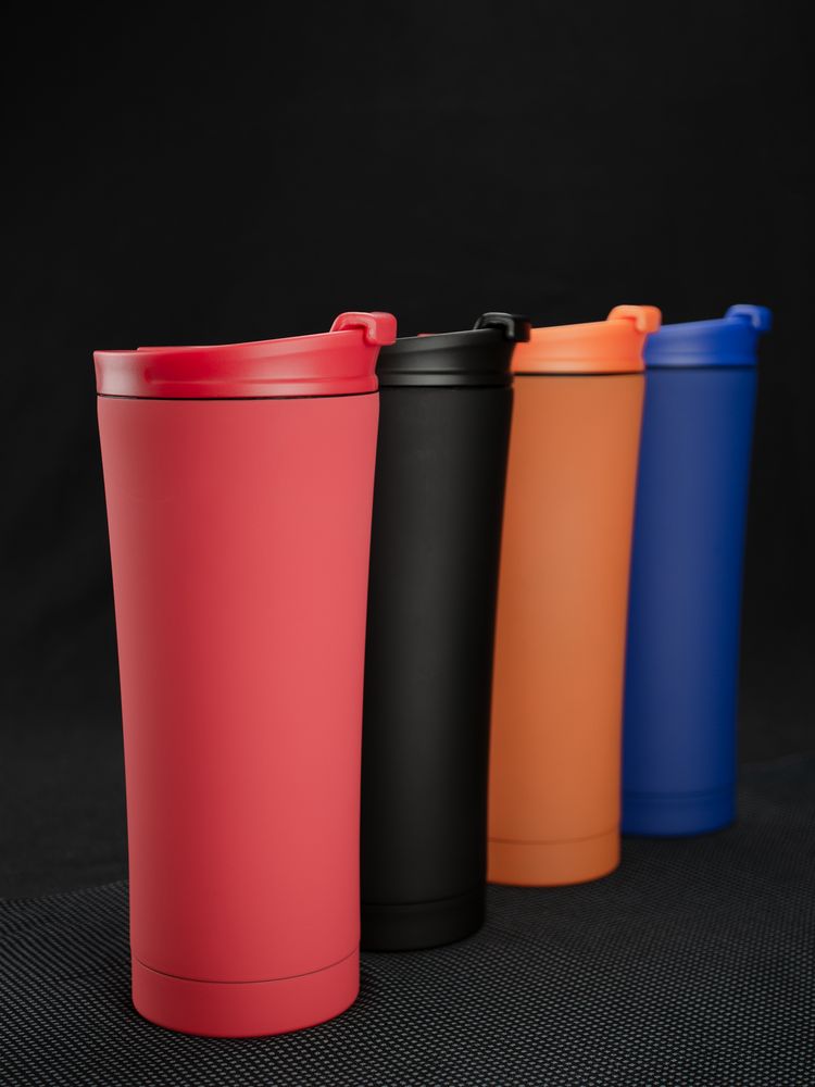 Термостакан Smoothy, оранжевый / Миниатюра WWW (1000)