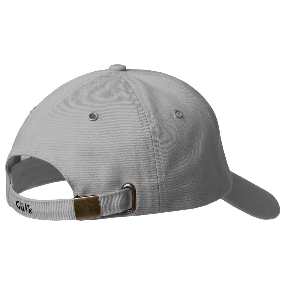 Бейсболка «Водкостойкий», серая / Миниатюра WWW (1000)