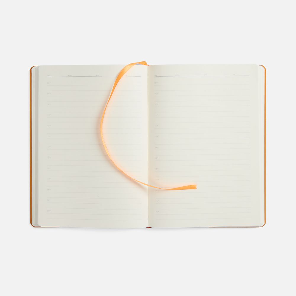 Ежедневник Urban Metal, недатированный, оранжевый / Миниатюра WWW (1000)