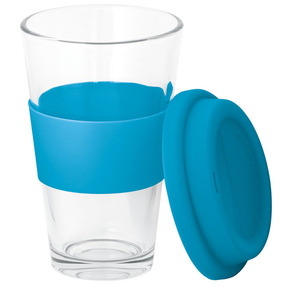 Стакан с крышкой Barty, зеленое яблоко / Миниатюра WWW (1000)