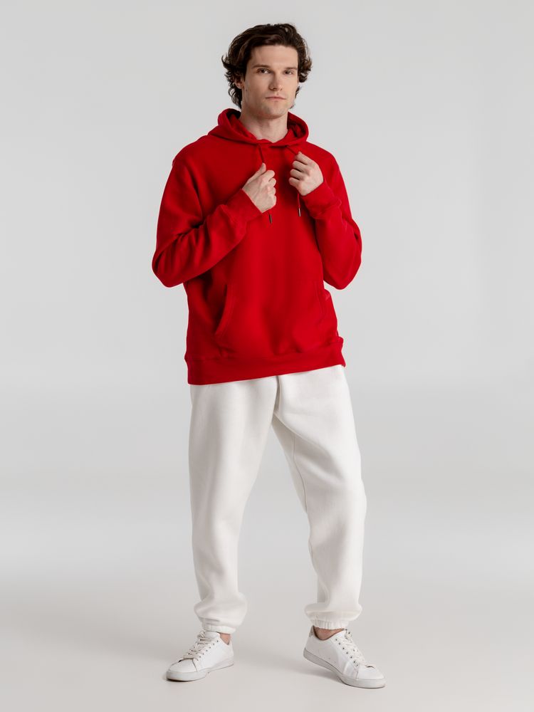 Толстовка с капюшоном унисекс King, красная / Миниатюра WWW (1000)